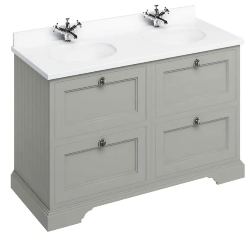 Casa Padrino washing cabinet with marble top and 4 drawers - Luxury Washbasin Sale