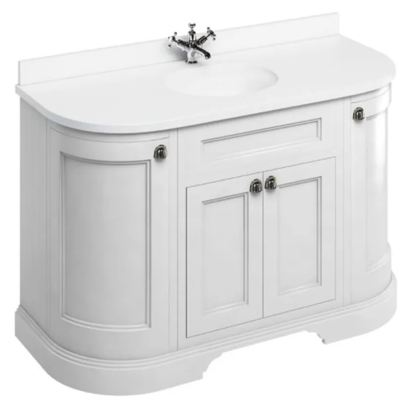 Jetzt Bestellen Casa Padrino washing cabinet / washbasin with marble top and 4 doors 134 x 55 x H. 93 cm