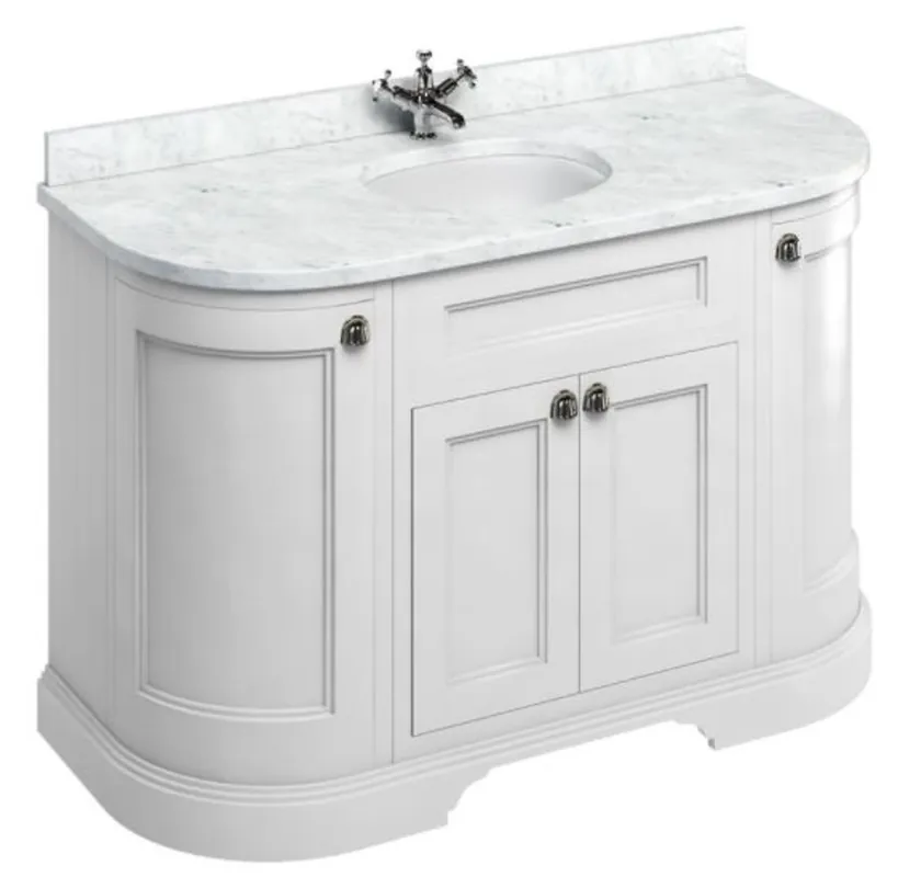 Kracherpreis Casa Padrino washing cabinet with marble top and 4 doors - Art Nouveau Design