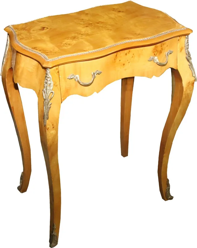 Sale Casa Padrino baroque side table model mahogany light brown 59 x 73 cm - baroque telephone