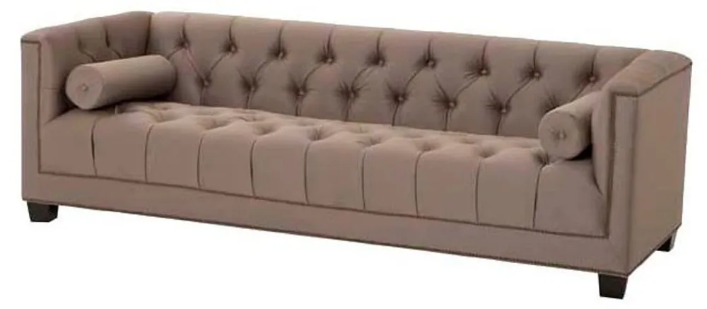 Nur Heute Casa Padrino designer sofa taupe - luxury collection