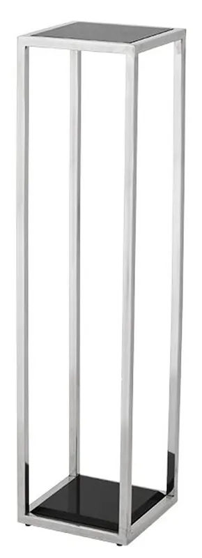 Casa Padrino luxury side table silver 25 x 25 x H. 100 cm - designer table furniture Super-Preis