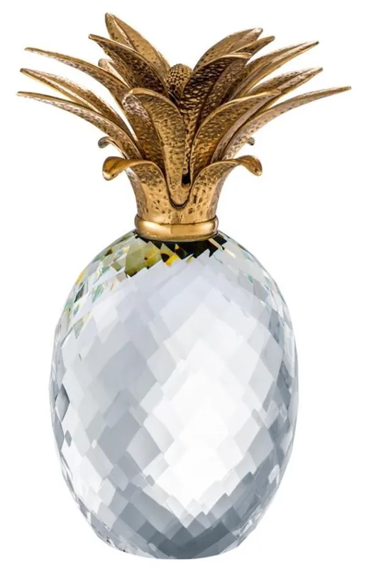 Casa Padrino luxury crystal glass pineapple 15,5 x H. 30,5 cm - hotel restaurant decoration Preiswert