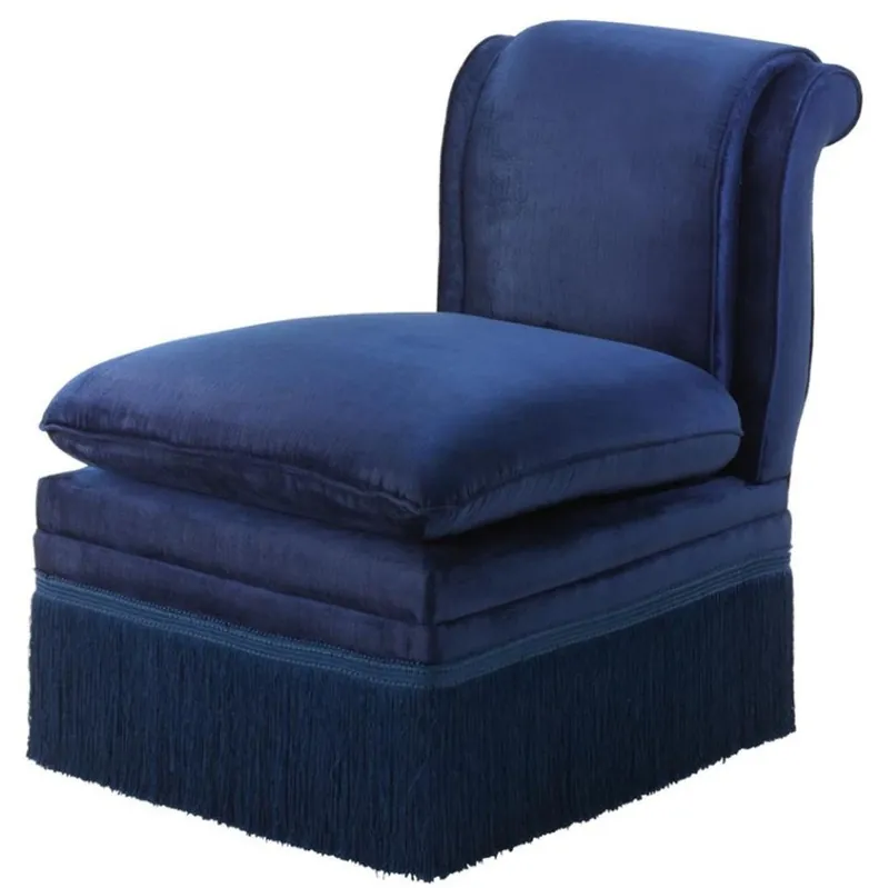 Sofort Bestellen Casa Padrino luxury designer armchair blue 55 x 74 x H. 74 cm - limited edition