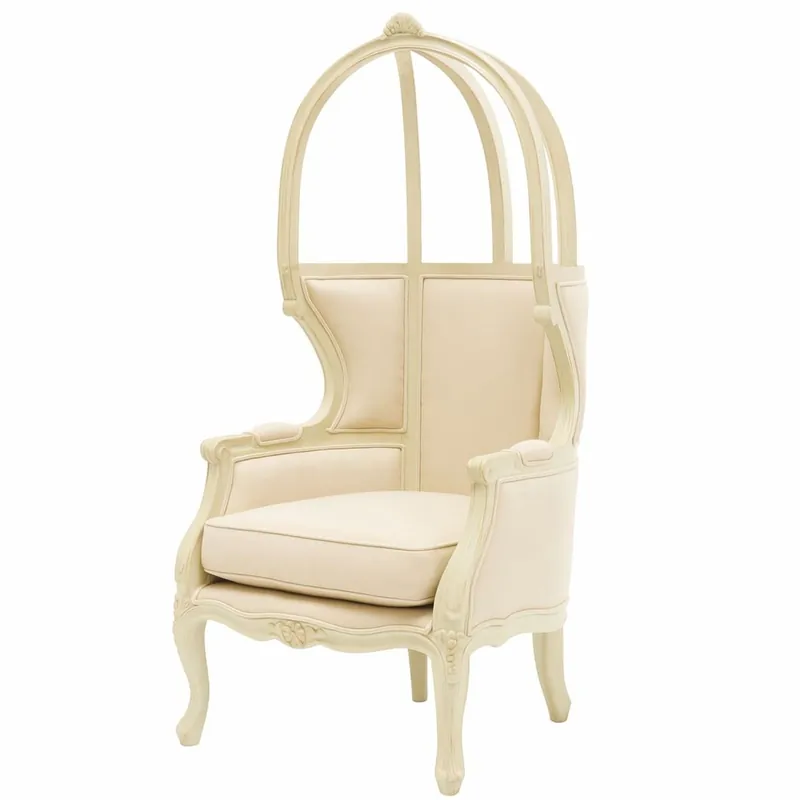 Casa Padrino Luxury Baroque Throne Armchair Cream - Magnificent Baroque Style Furniture Billig