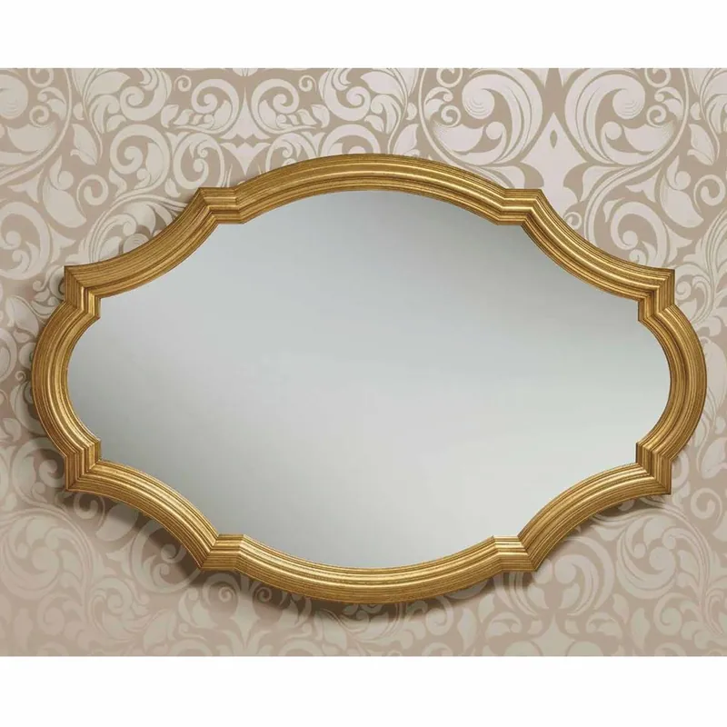 Casa Padrino luxury baroque mirror gold 128 cm - Baroque furniture - Made in Italy Schnäppchen