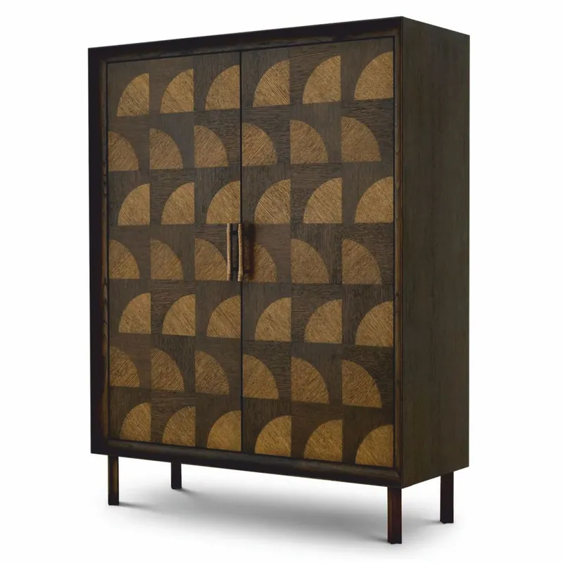 Beliebt Casa Padrino Luxury Cabinet with 2 Doors Brown H. 170 cm - Luxury Furniture