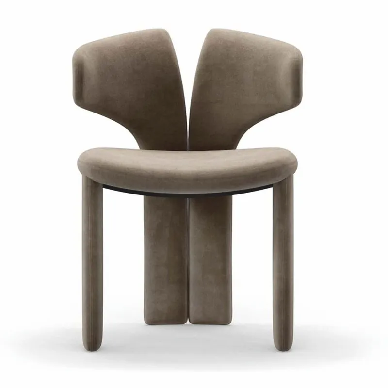 Garantierte Lieferung Casa Padrino Luxury Dining Chair Brown H. 76 cm - Luxury Dining Room Furniture