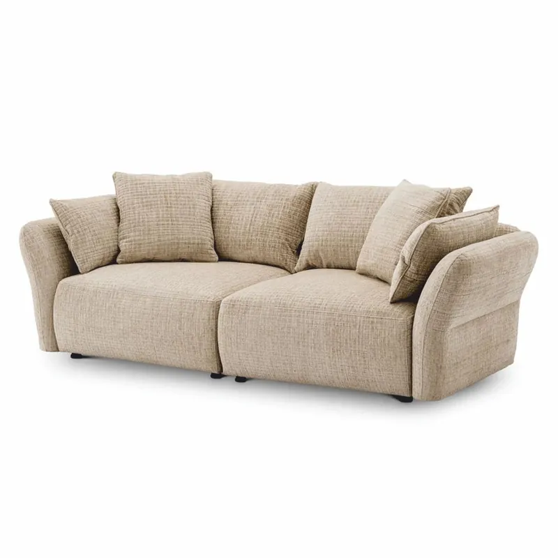 Bestpreis Casa Padrino Luxury Sofa Cream 234 cm - Living Room & Hotel Furniture