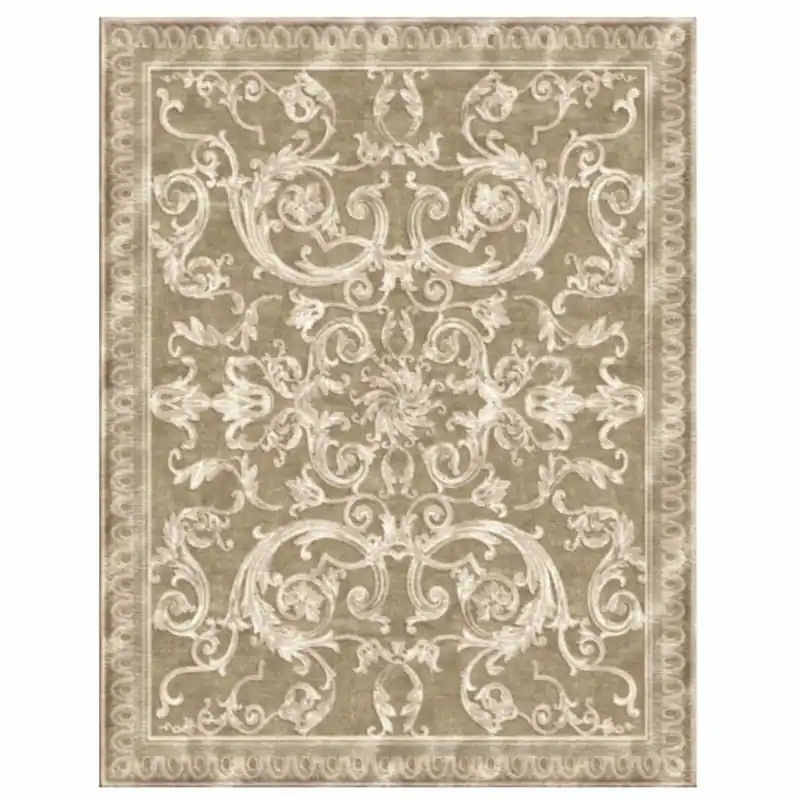 Direkt Vom Hersteller Casa Padrino Luxury Baroque Living Room Carpet Taupe - Various Sizes