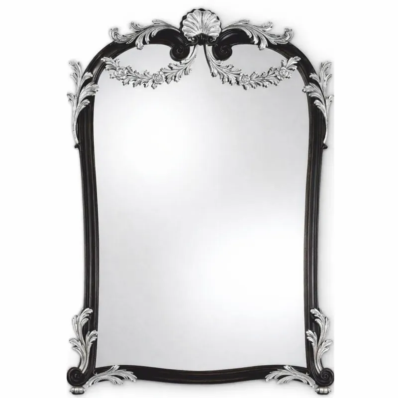 Casa Padrino luxury baroque mirror antique black / silver - Made in Italy Nur Heute