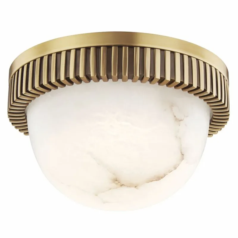 Casa Padrino Luxury LED Ceiling Light Antique Brass Ø 13 cm - Luxury LED Lighting Neu Im Sortiment