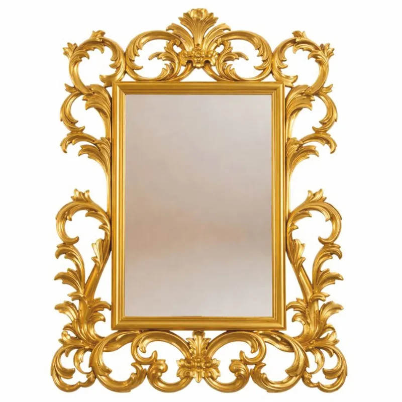 Casa Padrino Luxury Baroque Mirror Gold H. 134 cm - Baroque Style Furniture Top-Angebot