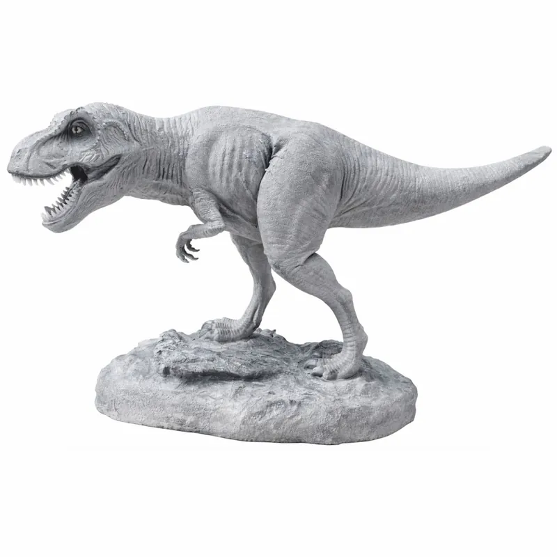 Schnäppchen Casa Padrino XXL Decorative Dinosaur Sculpture T-Rex Light Gray 450 cm - Life Size Garden Figure