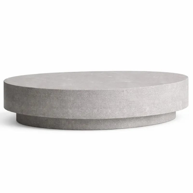 Heißes Angebot Casa Padrino luxury concrete coffee table gray 142 cm - Living room & garden furniture