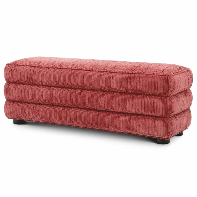 Casa Padrino Luxury Bench Bordeaux Red / Black 142 cm - Living Room & Hotel Furniture Neu Im Sortiment