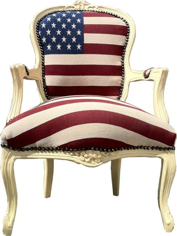 Markenprodukt Salon Casa Padrino baroque Président des États-Unis Conception / Crème