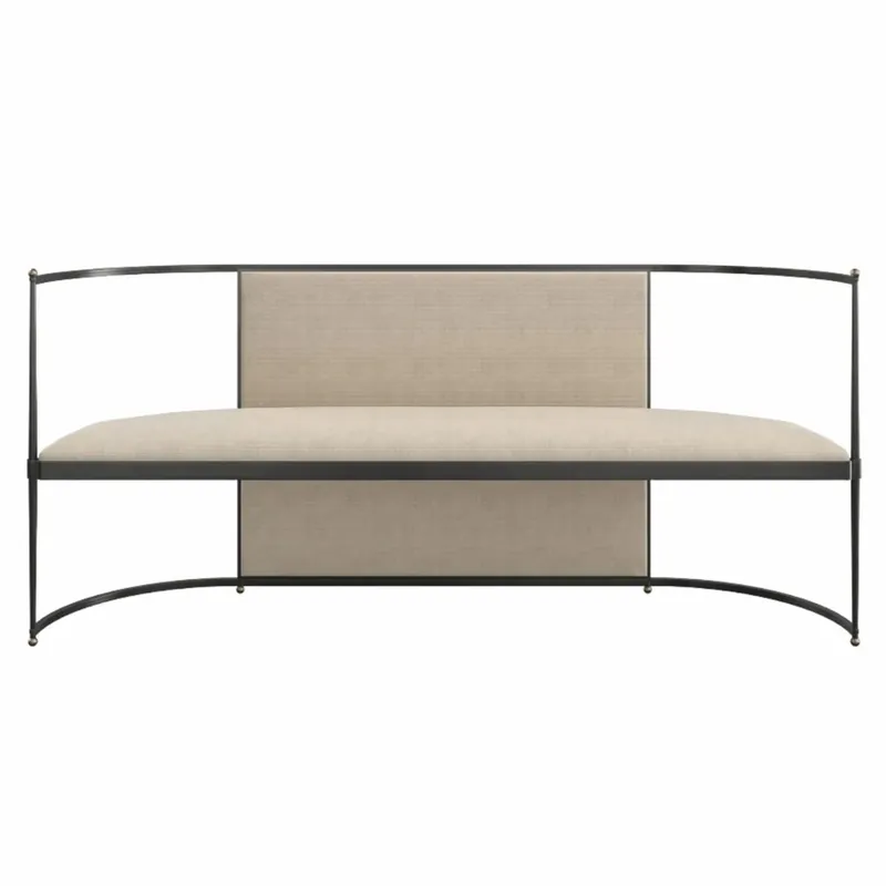 Markenprodukt Casa Padrino Luxury Bench Beige / Bronze / Gold 170 cm - Living Room & Hotel Furniture