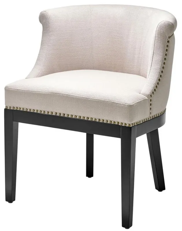 Top-Preis Casa Padrino chaise à manger design en couleur naturelle - qualité de luxe