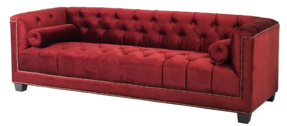 Casa Padrino design Sofa rouge - collection de luxe Ausverkauf