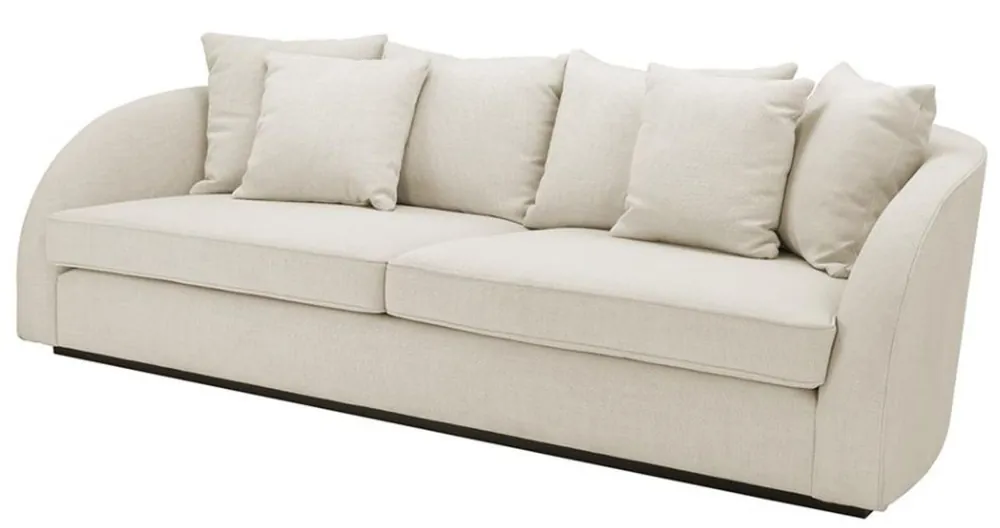 Casa Padrino hôtel de luxe canapé couleur naturelle 255 x 91 x H. 72 cm - concepteur de collection Heißes Angebot