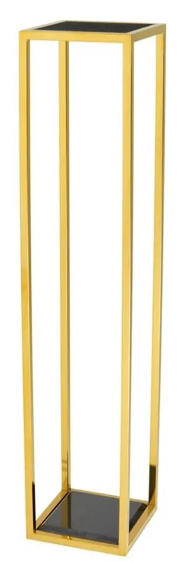 Finale Aktion Casa Padrino table d'appoint de luxe en or 25 x 25 x H. 120 cm - table mobilier design