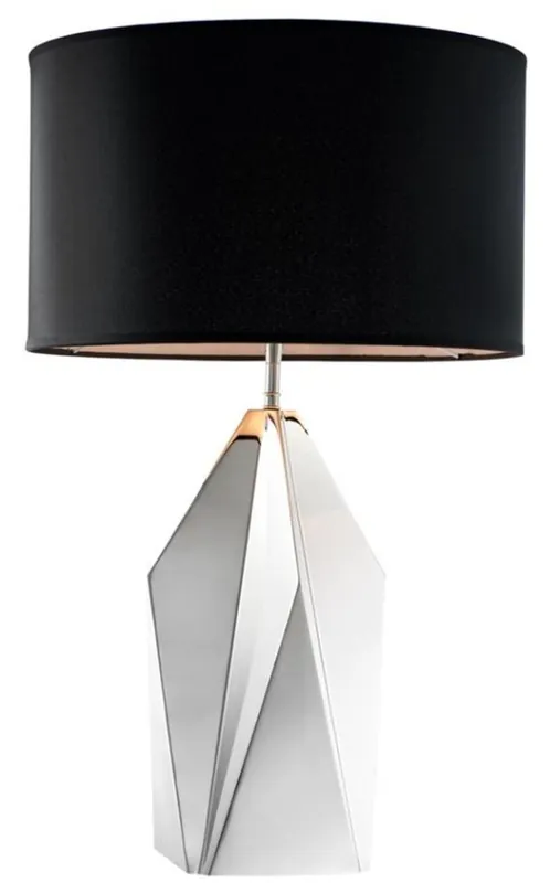 Top-Angebot Casa Padrino de finition nickel lampe de table design - luxe collection