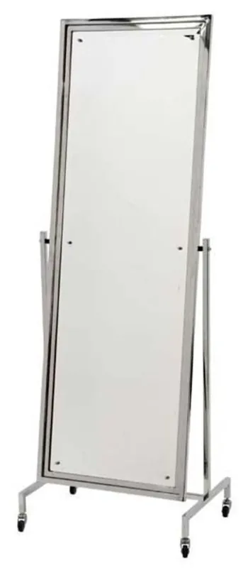 Casa Padrino luxe miroir support en acier inoxydable 63 x H. 171 cm - miroir design Bestpreis