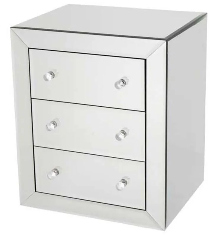 Casa Padrino tiroirs nuit de luxe table avec 3 - Mobilier de chambre Bestseller