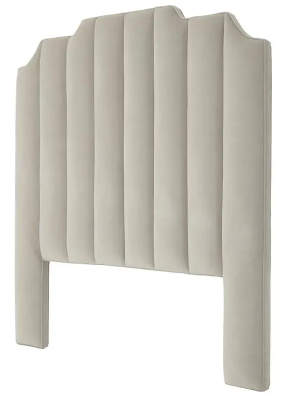 Casa Padrino lit de luxe tête de lit gris clair 189 x H. 181 cm - Mobilier de chambre design Neue Kollektion