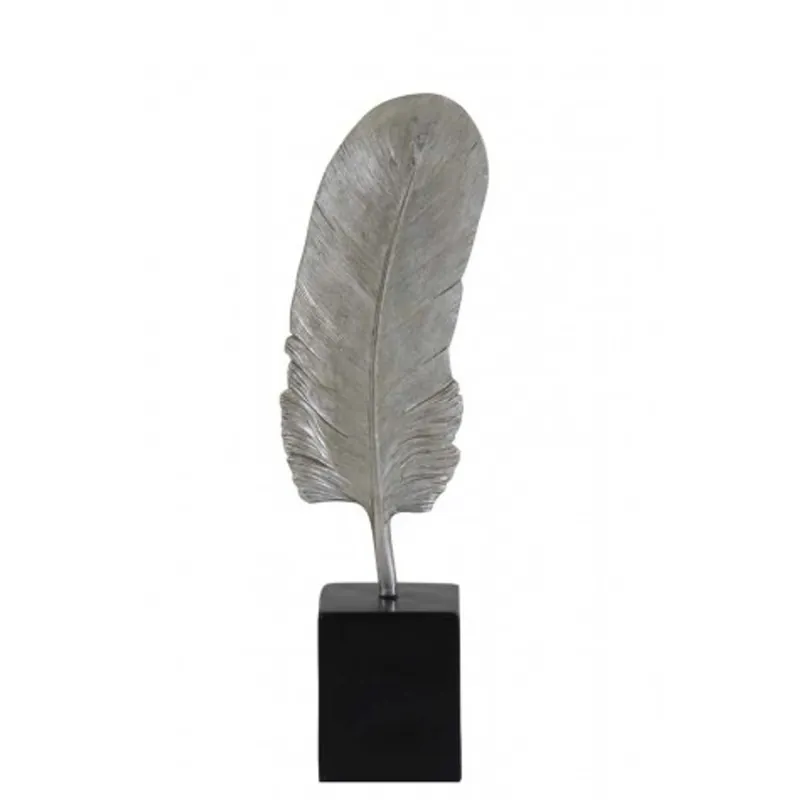 Casa Padrino décoration design hôtel Silver / Black 7 x 5,5 x H. 26 cm - ressort métallique Rabatt