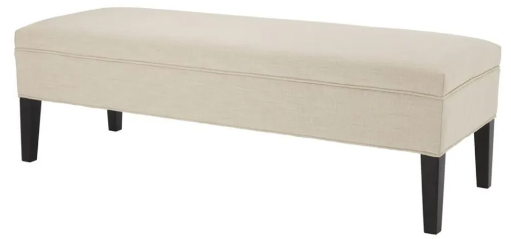 Sonderangebot Casa Padrino siège d'ivoire design 140 x 50 x H. 45 cm - meubles de luxe