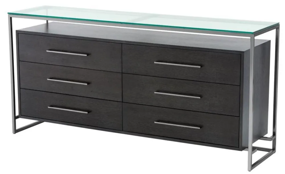 Casa Padrino design de luxe armoire de salon 180 x 45 x H. 86 cm - collection d'hôtel Meistverkauft