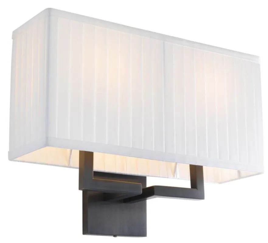 Günstig Casa Padrino lampe murale design bronze 36 x 13,5 x H. 27 cm - collection de luxe