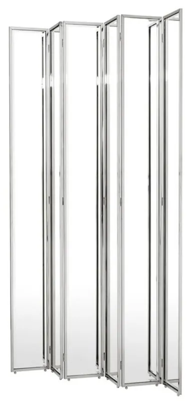 Neu Im Sortiment Casa Padrino argent diviseur de chambre design 150 x H. 220 cm - Qualité de luxe
