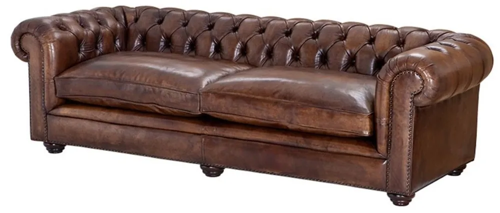 Chamois Casa Padrino 2 canapé siège brun 240 x 94 x 70 cm H. - qualité de luxe Billig