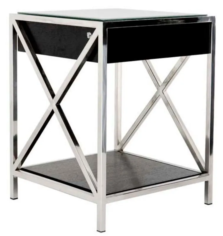 Casa Padrino table basse de luxe / table de chevet 47 x 46 x H. 61 cm - Meubles d'hôtel Billig