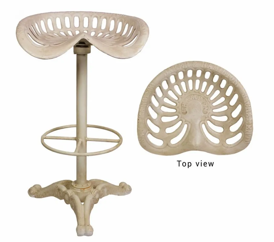 Knallerangebot Casa Padrino luxe tabouret de bar en fer - hauteur 78,7 cm - Design Industriel