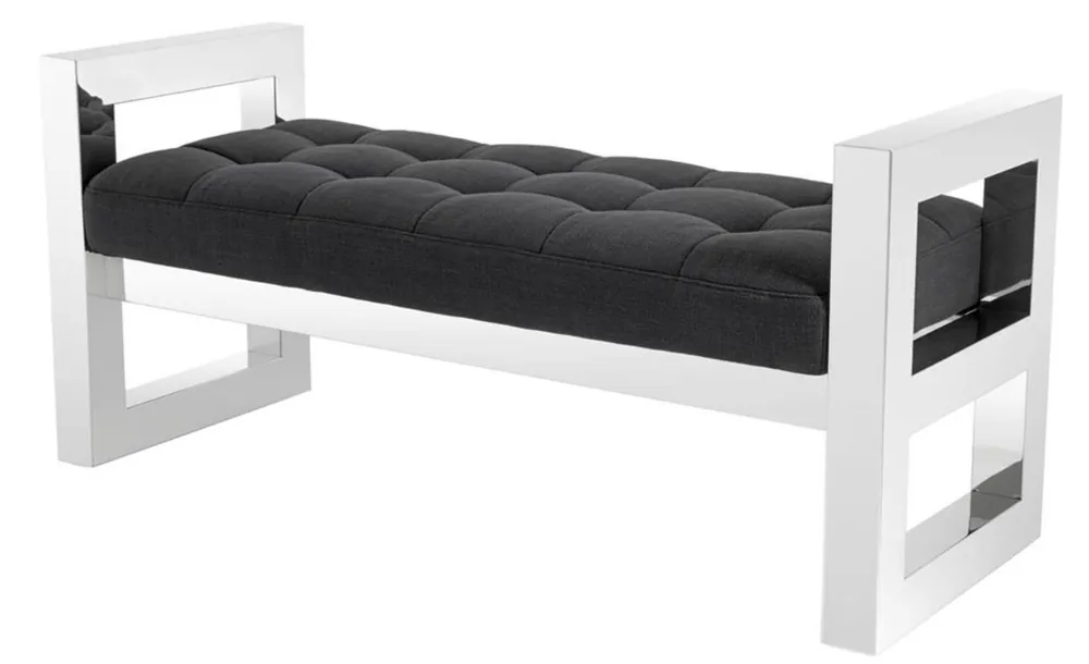 Casa Padrino banquette de salon de luxe 128 x 48 x H. 58,5 cm - Collection hôtel de luxe Heißes Angebot