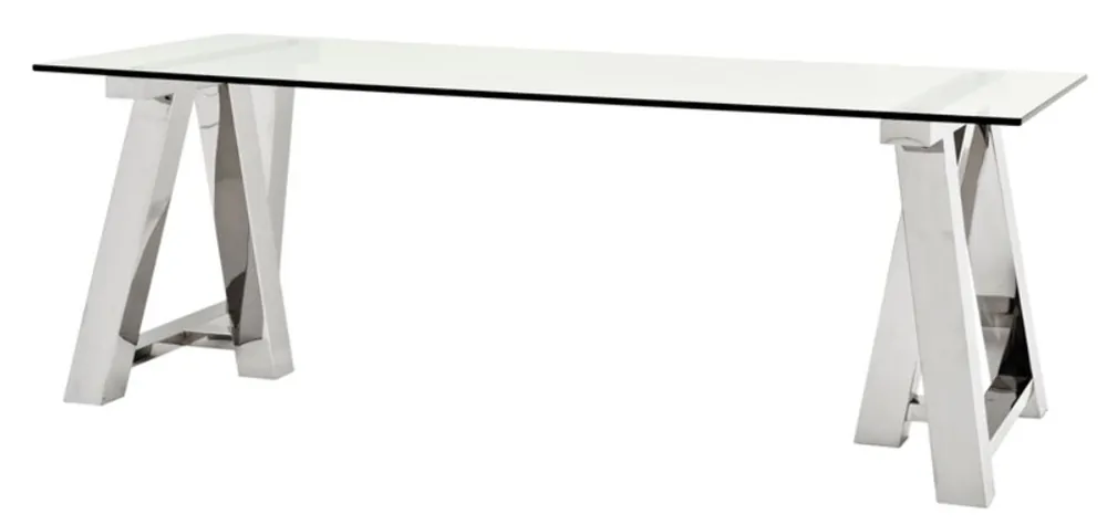 Casa Padrino table à manger de luxe 220 x 90 x H. 78 cm - Designer Meubles de salle à manger Ausverkauf