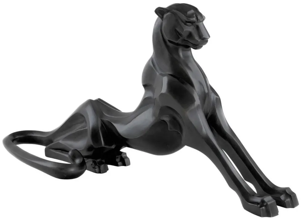 Top-Seller Casa Padrino figure en bronze de luxe cheetah 85 x 27 x H. 43 cm - figure art déco