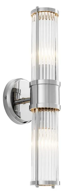 Casa Padrino argent lampe murale - hôtel de luxe mobilier de restaurant Nur Heute