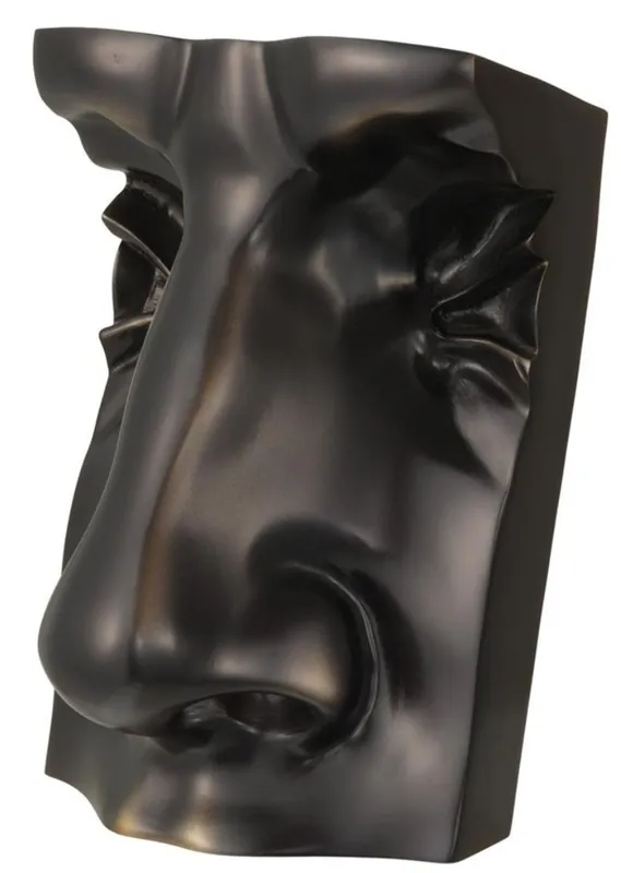 Begrenztes Angebot Casa Padrino designer deco face objet bronze antique 15 x 12 x H. 23 cm - collection luxe
