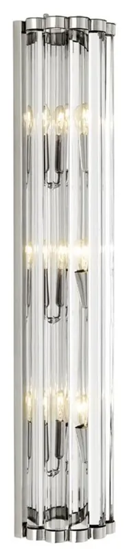 Casa Padrino argent lampe murale de luxe 15 x 11 x H. 75 cm - Hôtel Restaurant lampe murale Sonderaktion