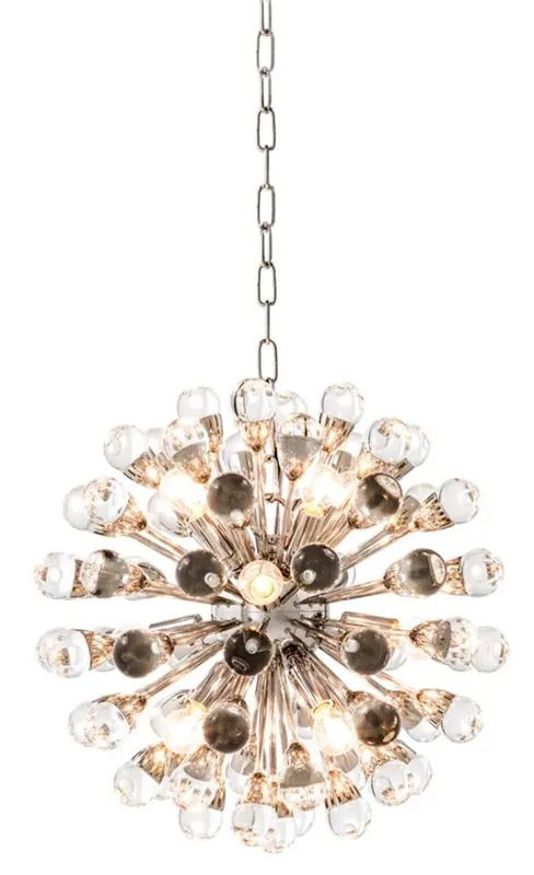 Casa Padrino lustre de luxe argent diamètre 50 cm - collection d'hôtels de luxe Bestpreis