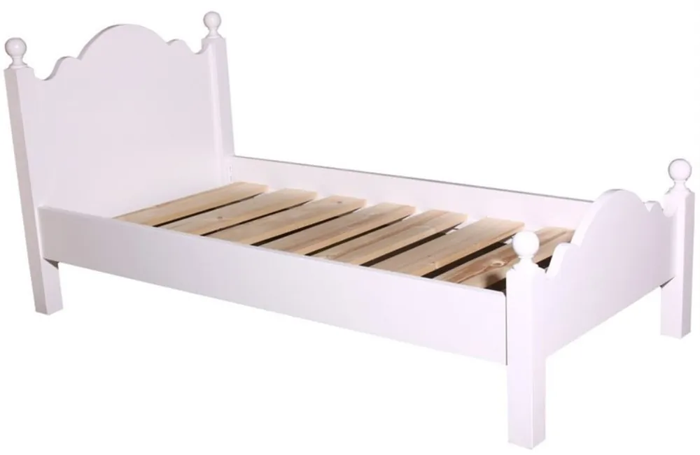 Bestpreis Casa Padrino lit de style maison de jardin rose 90 x 190 cm - meuble de chambre à la campagne