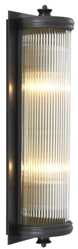 Heißes Angebot Casa Padrino lampe murale de salon de luxe en bronze 13 x 11 x H. 43 cm - Mobilier d'hôtel