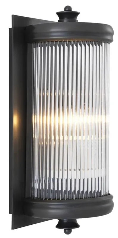 Casa Padrino lampe murale de salon de luxe en bronze 13 x 11 x H. 29 cm - Mobilier d'hôtel Billig