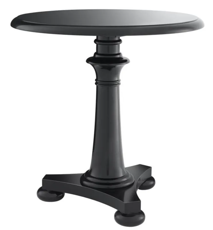 Angebot Casa Padrino table de luxe / table basse noir 75 x H. 75 cm - Collection d'hôtel