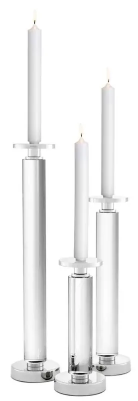 Top-Angebot Casa Padrino ensemble de 3 bougies de luxe - accessoires de restaurant de l'hôtel